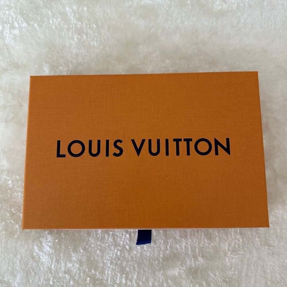 Louis Vuitton Empty Gift Box For A Clémence Wallet Orange Brown O/S
